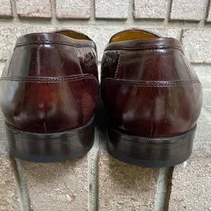 JOHNSTON & MURPHY Men\'s Brown Tassel Slip On Gator Print Loafers Size 12 Johnston & Murphy | Shoes | Johnston Murphy Mens Brown  main image 4